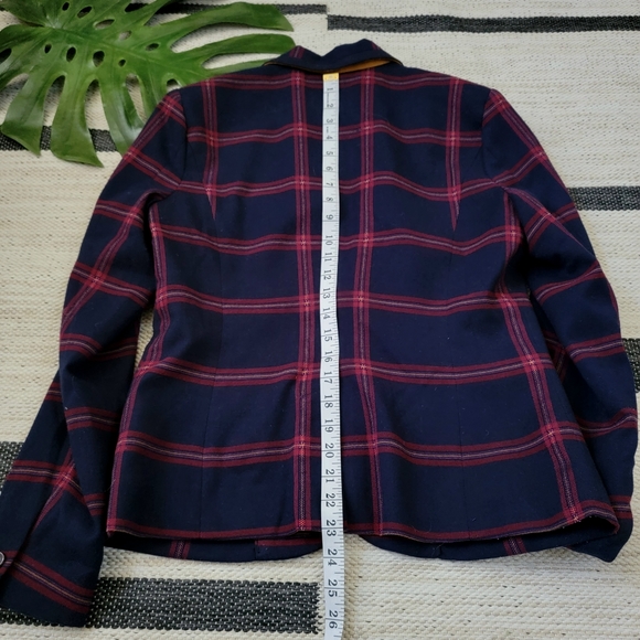 Plaid Blazer Jacket - Picture 12 of 14